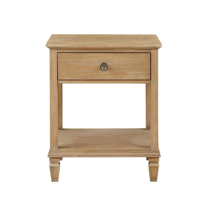 Victoria Bedside Table With Drawer and Shelf