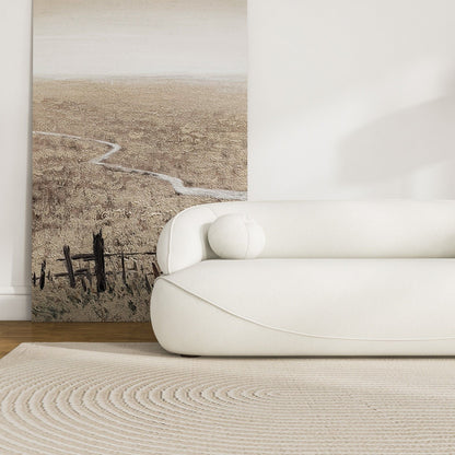 Andrew Soft Boucle Sofa and Mid Century Design