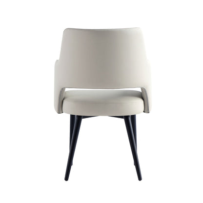 Modern Tremont Dining Armchair and Steel Frame