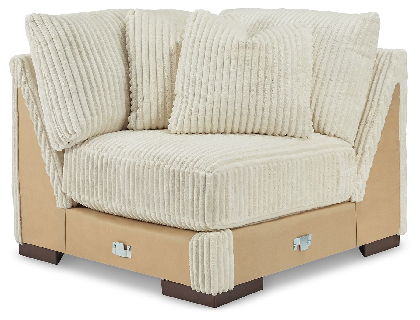 Lindyn Sectional Sofa with Cord Upholstery