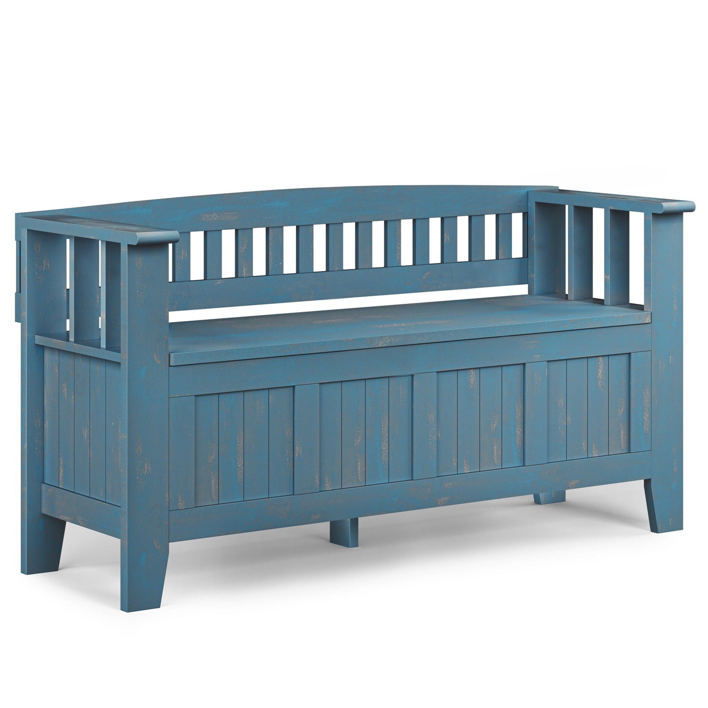 Acadian Entryway Storage Bench with Lift Lid