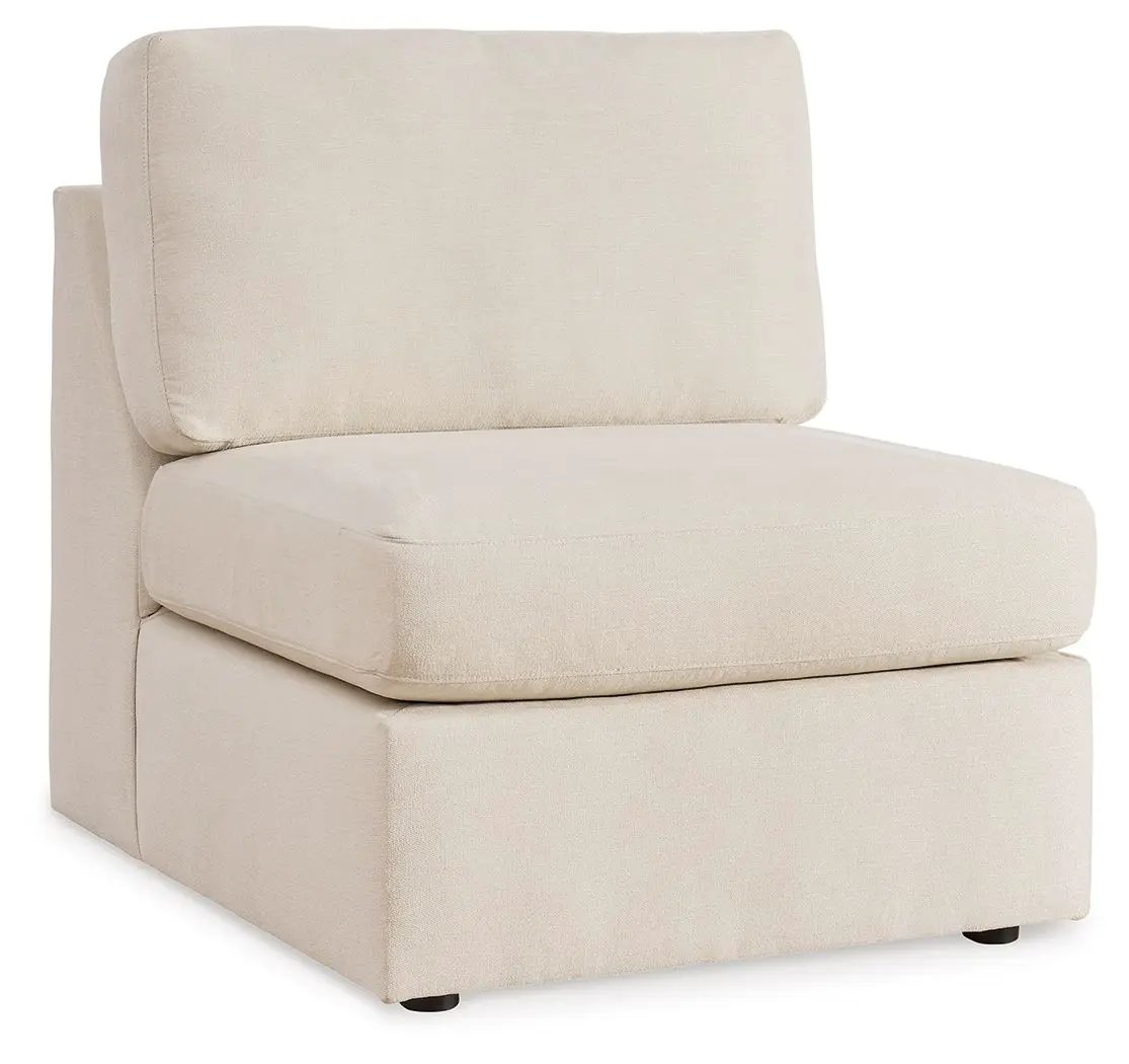 Modmax Sectional Oyster beige linen upholstery stationary module by Unique Piece Furniture on Tampa Home & Garden Store