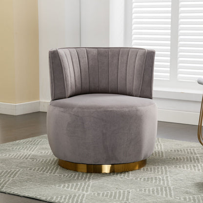 360 Swivel Barrel Sofa Chair and Support Base