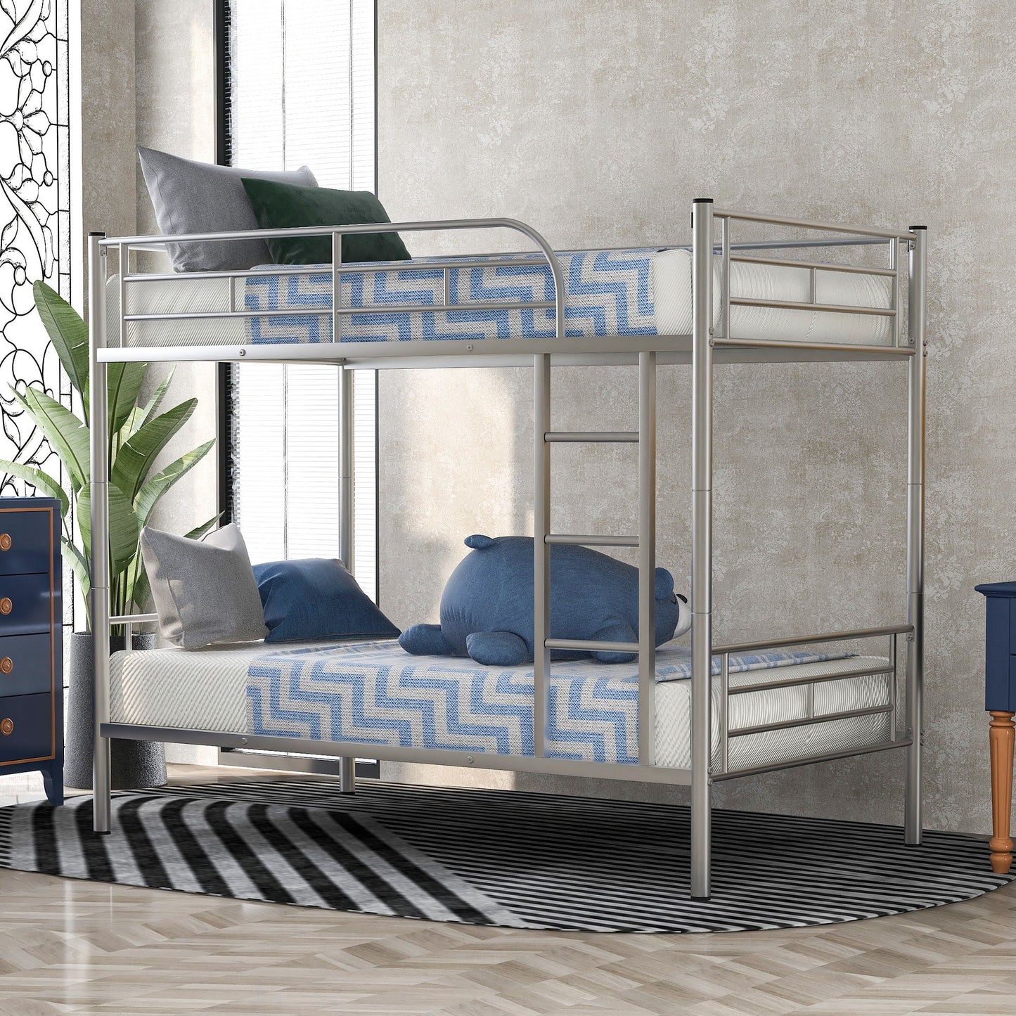 Durable Steel Bunk Bed For Kids And Teens