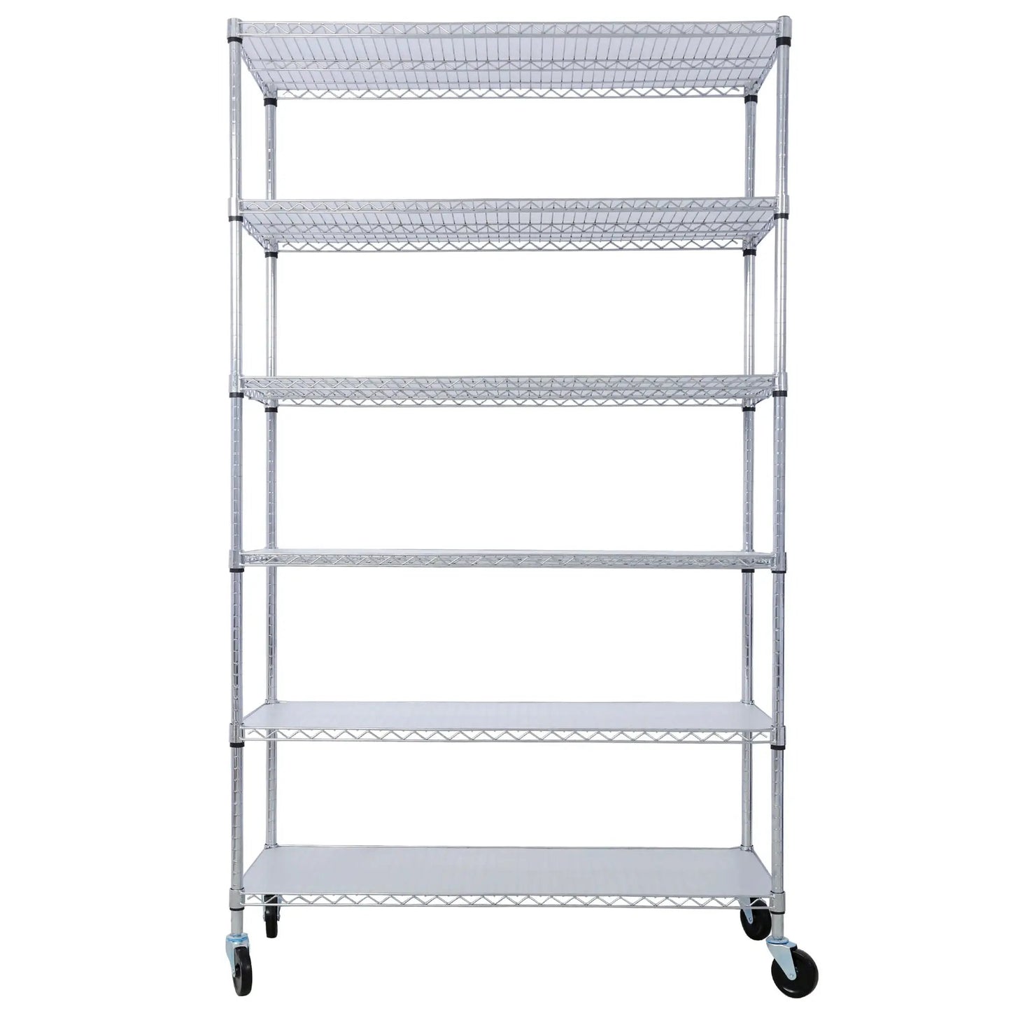 6 Tier NSF Metal Wire Shelving Unit for Storage
