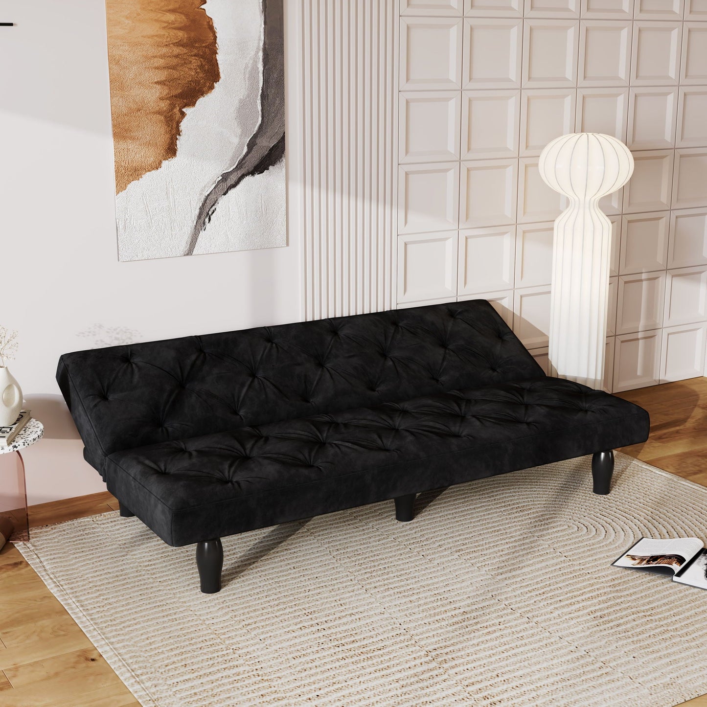 Contemporary Sofa Bed and Adjustable Backrest