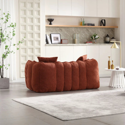 Cozy Beanbag Chair With Resilient Foam Core For 2
