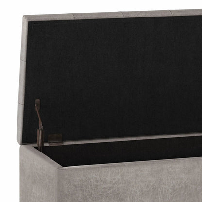 Cosmopolitan Upholstered Storage Ottoman Bench
