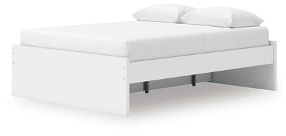 Onita platform bed, white storage bed by Unique Piece Furniture, modern minimalist design on Tampa Home & Garden Store