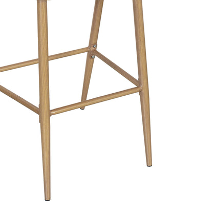 Outdoor Counter Stools with Wicker and Metal