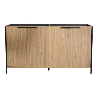 Contemporary Vanity with Adjustable Shelves