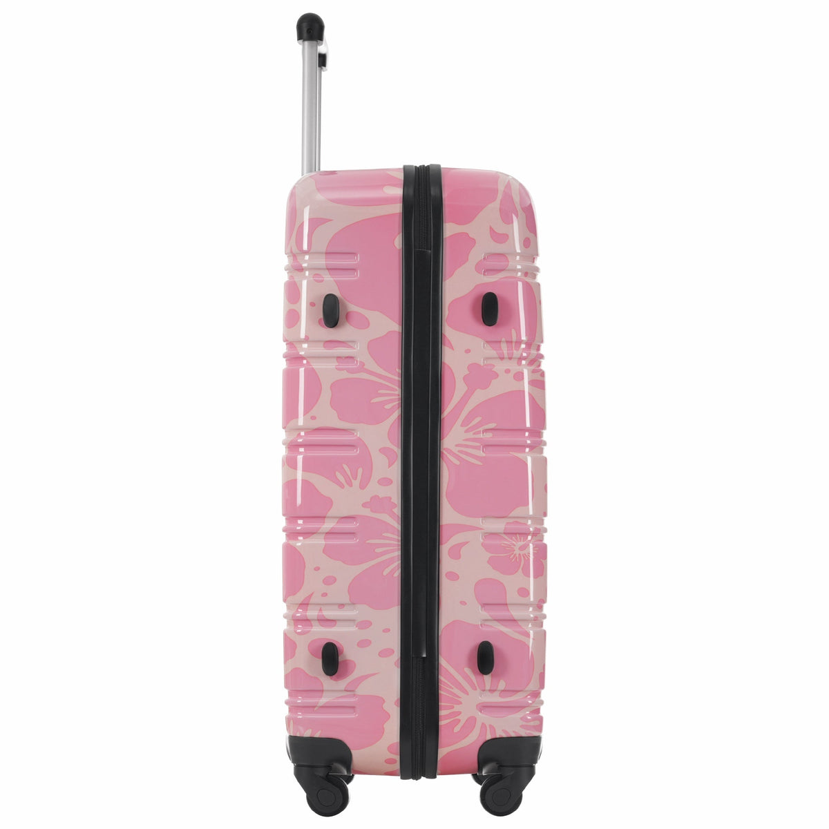 HouseOfZazla pink camo hardshell spinner luggage suitcase 3-piece set on Tampa Home & Garden Store