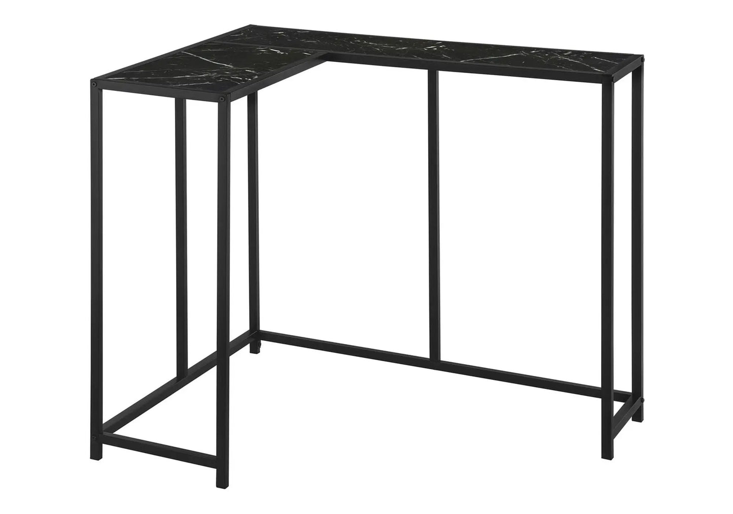Corner Console Table With L Shaped Design