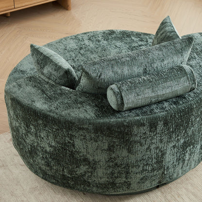 Modern Single Sofa and Swivel Sleeper Chair
