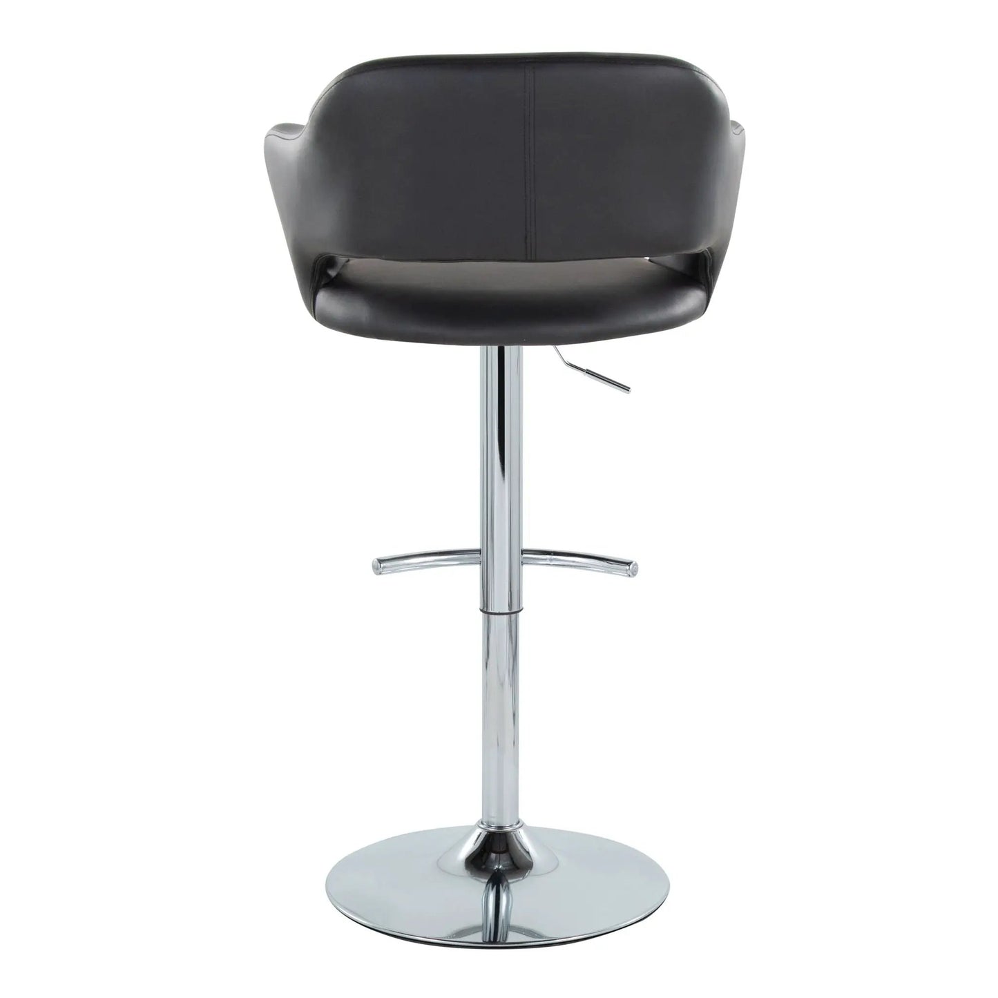 Margarite Contemporary Adjustable Barstool Swivel