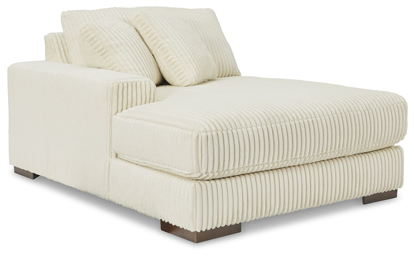 Lindyn Sectional Sofa with Cord Upholstery