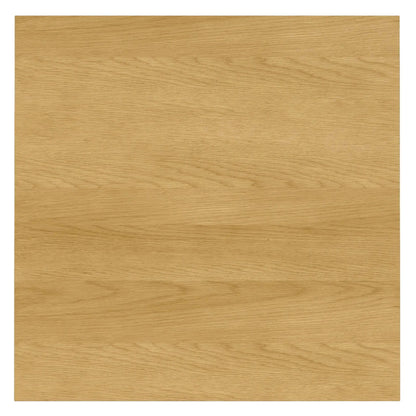 Lowry handcrafted square dining table top in natural wood finish by Unique Piece Furniture on Tampa Home & Garden Store