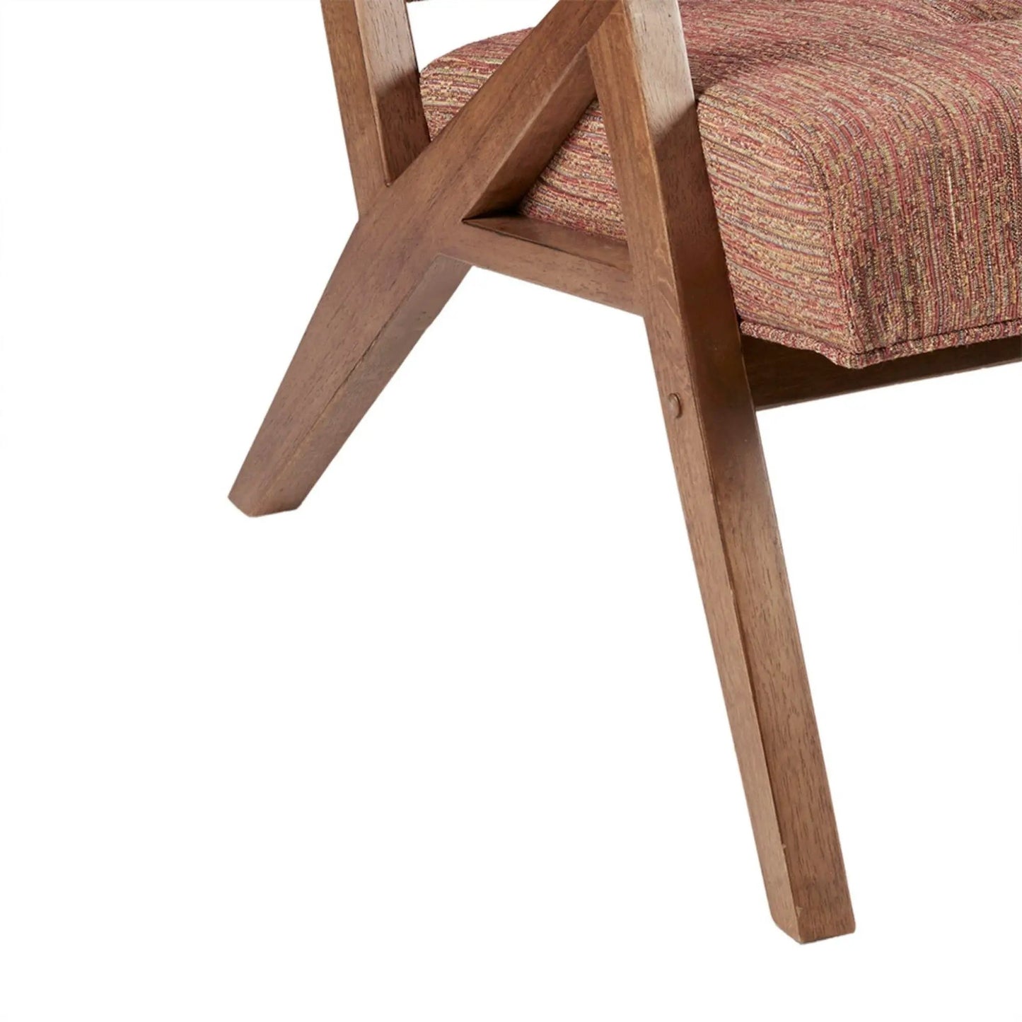 Lounge Chair Tufted Upholstery and Solid Frame