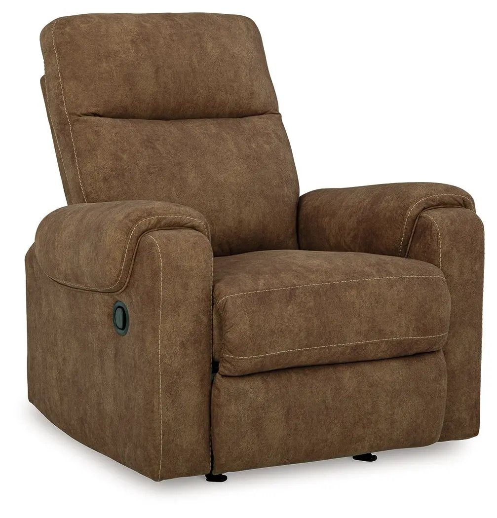 Edenwold Rocker Recliner in brindle brown fabric by Unique Piece Furniture on Tampa Home & Garden Store