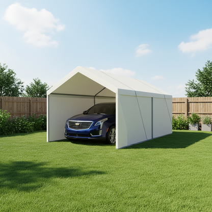 Heavy Duty 12 X 20 Carport and Storage Shelter
