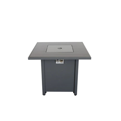 Powder Coated Stainless Steel Fire Pit With Lid