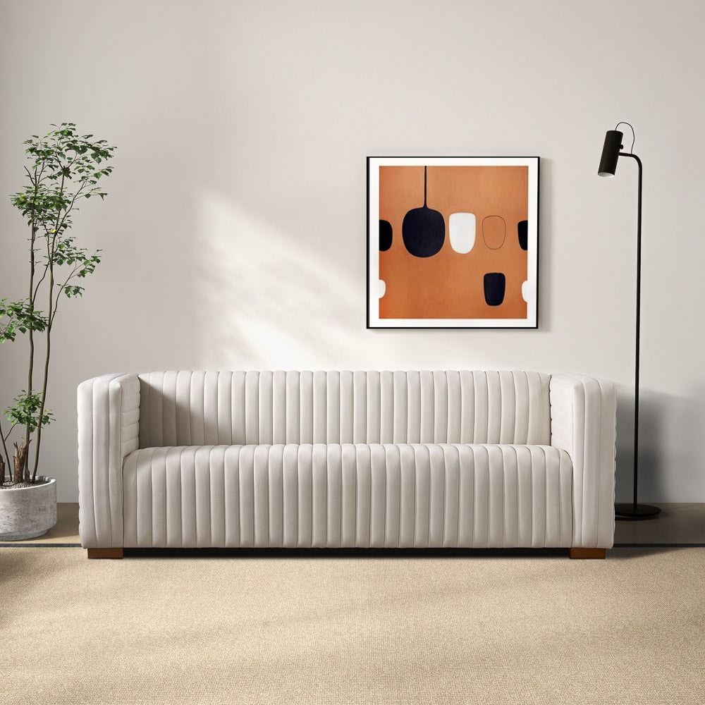 Elara Performance Upholstered Sofa for Home Use