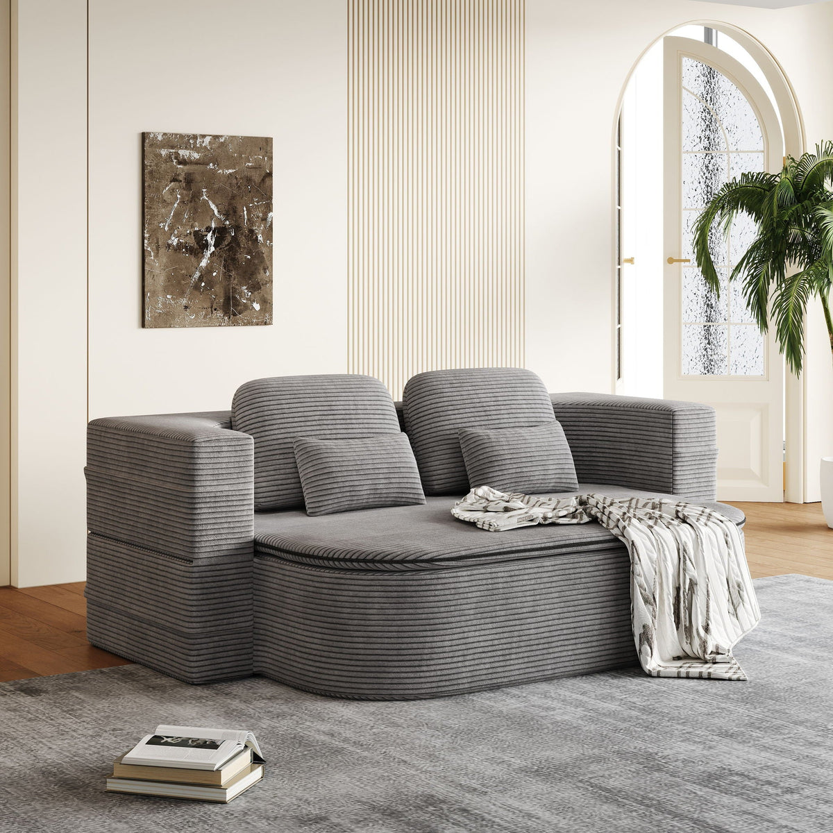 Multi Functional Foldable Sofa Bed and Blanket