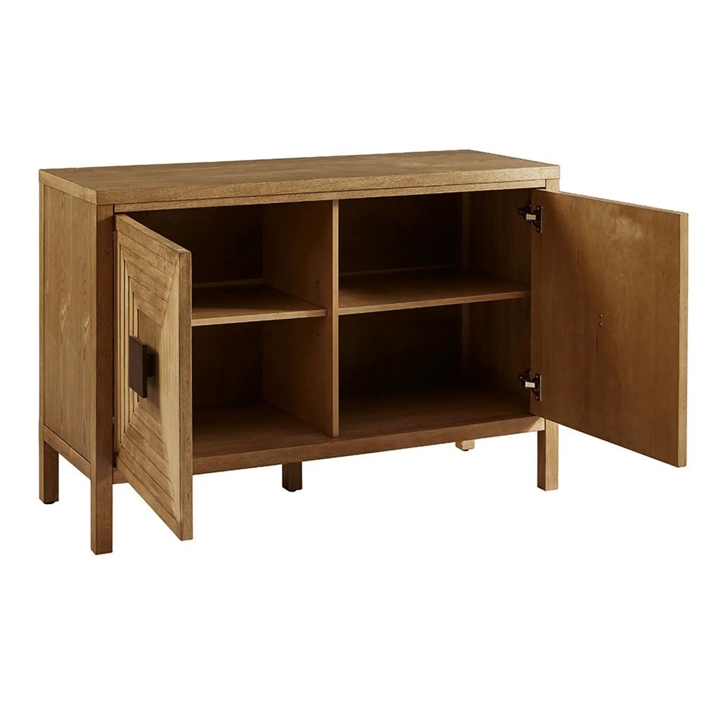 Accent Cabinet with Adjustable Shelves Natural
