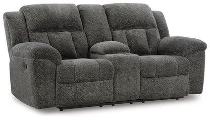 Frohn Reclining Living Room Set with Console