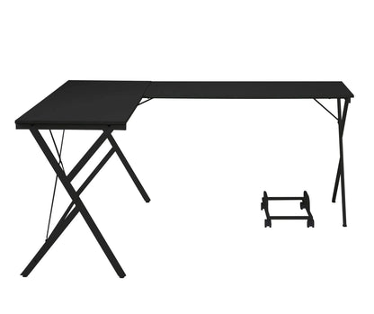 Dazenus Computer Desk with Space Saving L Shape