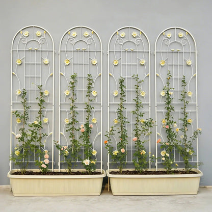 Metal Garden Trellis for Climbing Plants Outdoor