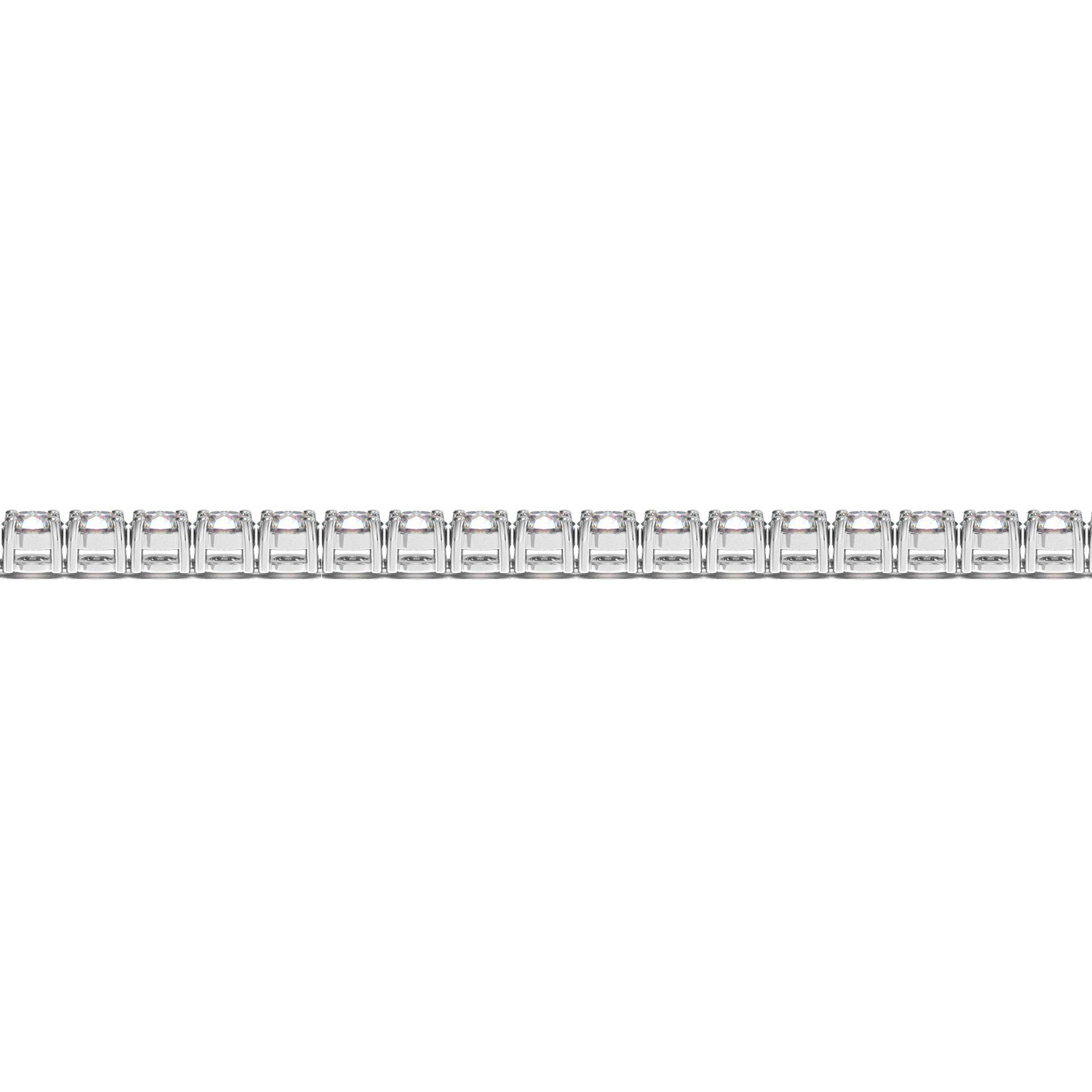Lab Grown Round Diamond Tennis Bracelet in 14k White Gold, 7 cctw F/G VS2/SI1 by Bids.com on Tampa Home & Garden Store