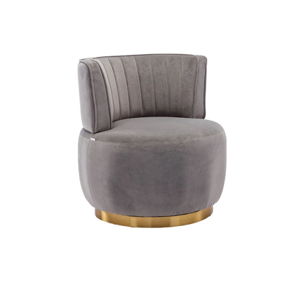 360 Swivel Barrel Sofa Chair and Support Base