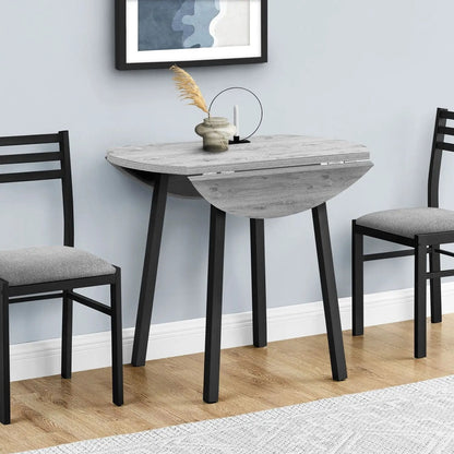 Small Drop Leaf Dining Table Set Contemporary