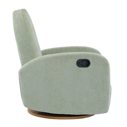 Contemporary 360 Swivel and Glider Recliner Chair