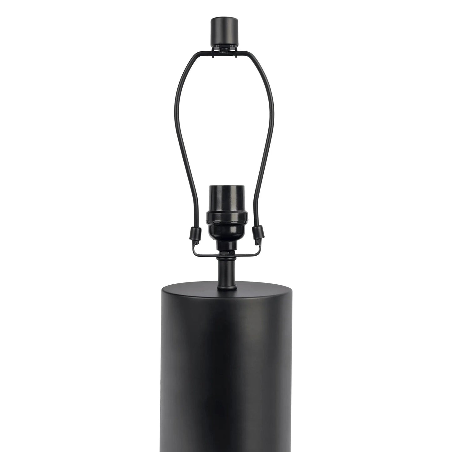 Aura table lamp black block base with curved metal arms on/off switch Unique Piece Furniture on Tampa Home & Garden Store