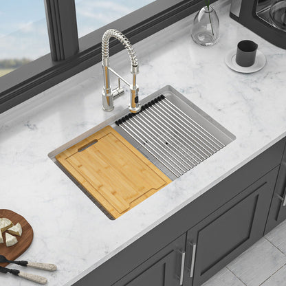 Undermount Quartz Kitchen Sink and Composite Top