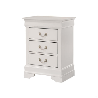 Louis Philippe Nightstand in Wood Veneer