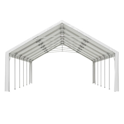 20x40ft heavy duty party tent with removable sidewalls, white steel frame HouseOfZazla canopies on Tampa Home & Garden Store