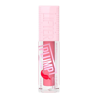 Maybelline New York Lifter Plump Lip Gloss Blush Blaze; pink, non-sticky, long-lasting lip care on Tampa Home & Garden Store