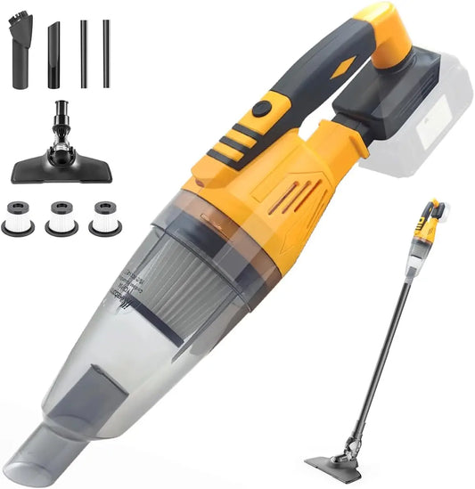 3 in 1 Cordless Handheld Vacuum Blower 10kPa Compatible 20V Battery Car Home - Tampa Home & Garden Store