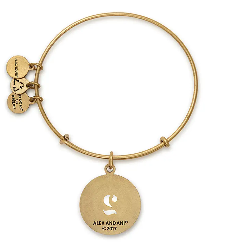 Number 2 Charm Bangle Bracelet for Grace