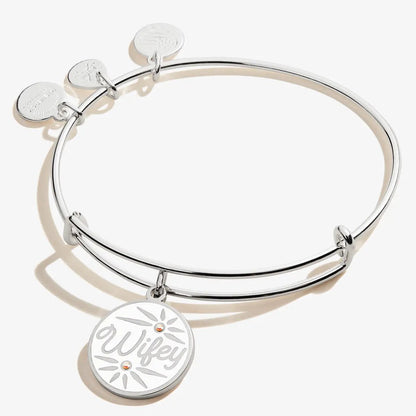 Wifey Charm Bangle For Your Forever Wedding Day