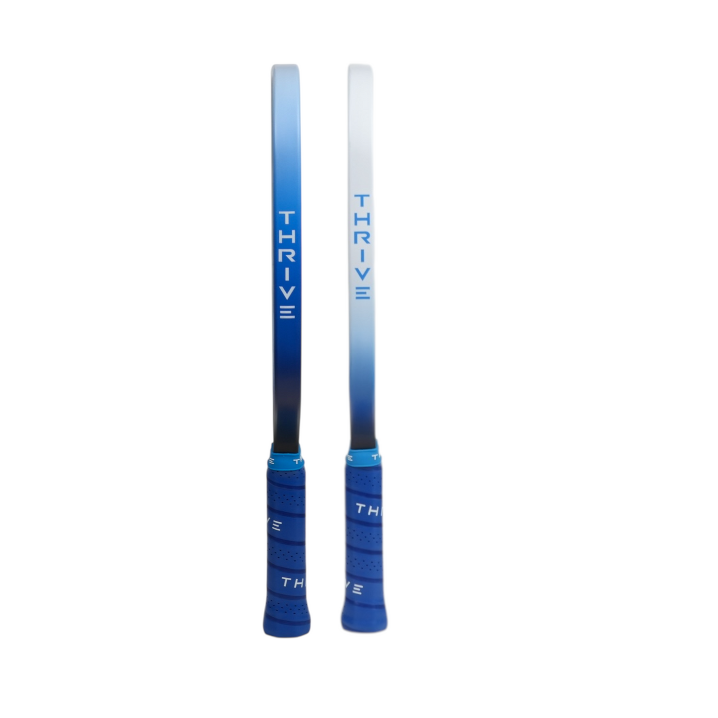 FURY ELONGATED 15.5 mm pickleball paddles Gen3.5 Power Series Thrive; blue gradient white pair on Tampa Home & Garden Store