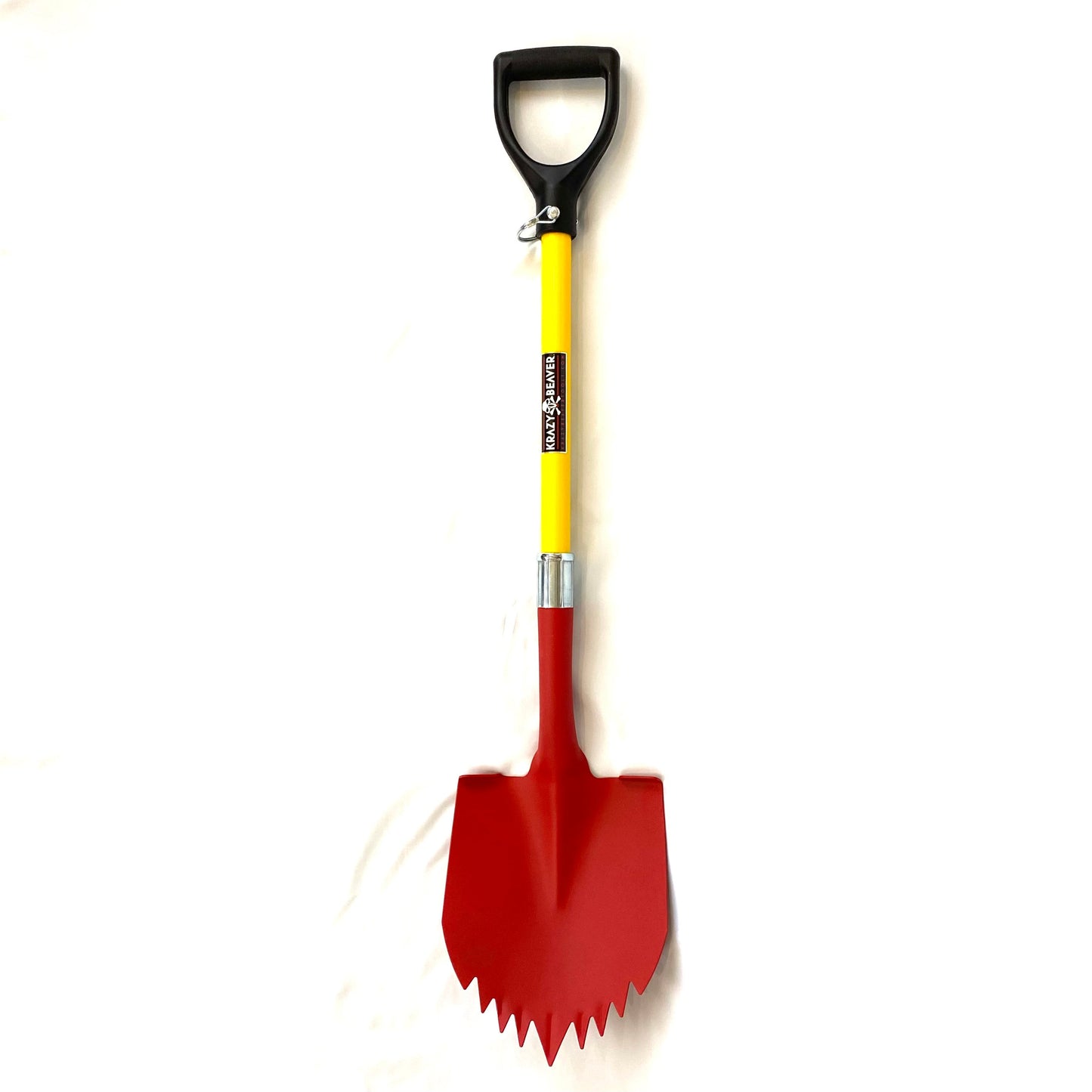 Krazy Beaver Shovel (Textured Red Head / Yellow Handle 45637) - Tampa soil911.com