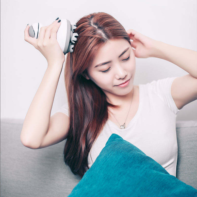 Head massager rechargeable head massager electric 3D scalp massager multifunctional head physiotherapy instrument - Tampa Home & Garden Store