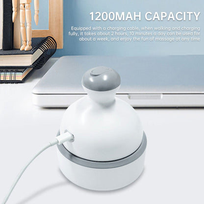 Head Massage Health Care Antistress Relax Body Massagem Deep Tissue Electric Vibrating Head Massager Hair Scalp Massager - Tampa Home & Garden Store