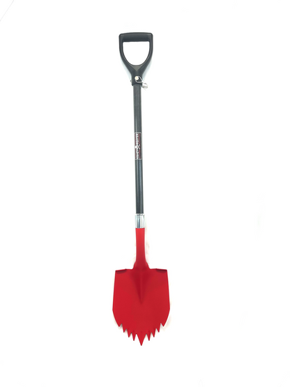Pala Krazy Beaver XL (cabezal rojo texturizado/mango negro)