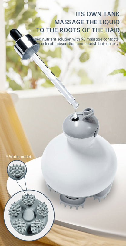 Head Massage Health Care Antistress Relax Body Massagem Deep Tissue Electric Vibrating Head Massager Hair Scalp Massager - Tampa Home & Garden Store