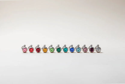 June Birthstone Interchangeable Charm Necklace
